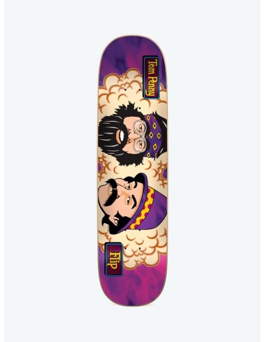 Flip Penny Purple Haze Tom's Friends Skateboard Deck - 8.25" une grave pollution 