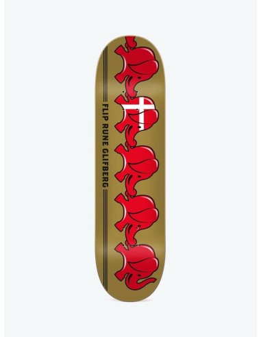 Flip Glifberg Elephants Skateboard Deck - 8.625" l'achat 