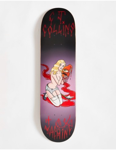 Toy Machine Collins Seductress Skateboard Deck - 8.5" prix