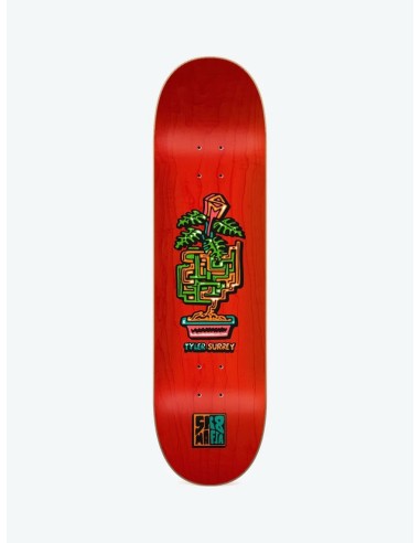 Sk8Mafia Surrey Twisted Skateboard Deck - 8.25" rembourrage situé sous