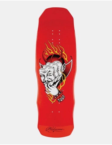 Welcome Diablo on Dark Lord Skateboard Deck - 9.85" des créatures d'habitude