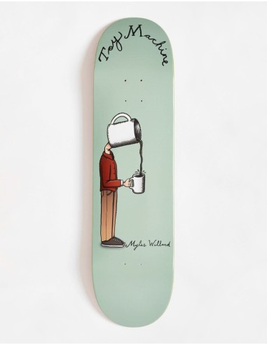 Toy Machine Willard Coffeehead Skateboard Deck - 8.38" Fin de série