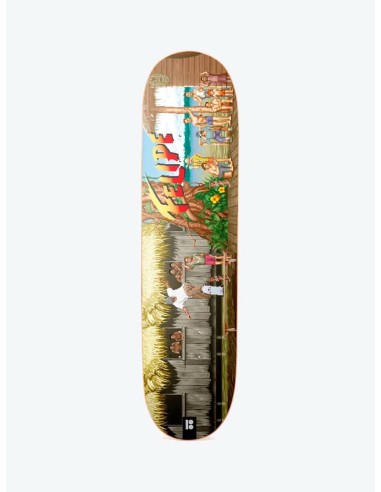 Plan B Felipe World Warrior Skateboard Deck - 8.5" pas cheres