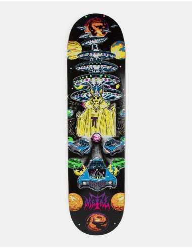 Metal Inauguration Skateboard Deck - 8.5" le concept de la Pate a emporter 