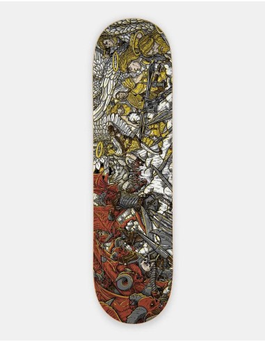 Metal Heaven & Hell 'TWIN' Skateboard Deck - 8.5" rembourrage situé sous