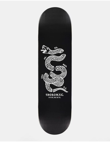 5boro Join or Die Skateboard Deck - 8.75" pas cher