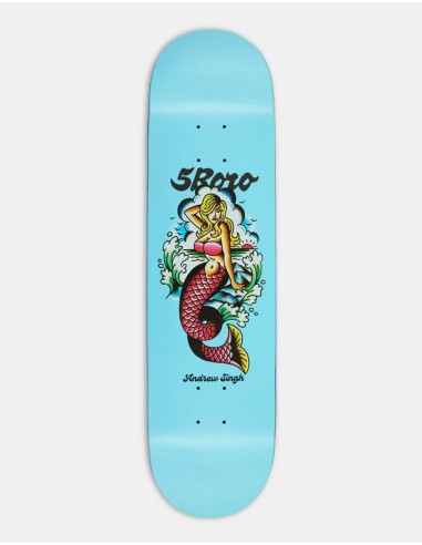 5boro Singh 5B Mermaid Skateboard Deck - 8.375" chez Cornerstreet bien 