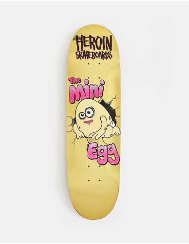 Heroin Mini Egg Skateboard Deck - 8.38" français