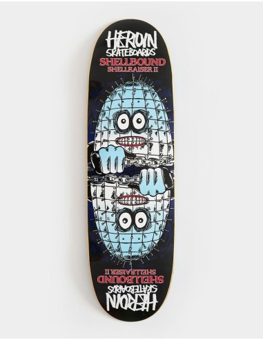 Heroin Shellbound Shellraiser II Skateboard Deck - 9.5" l'achat 