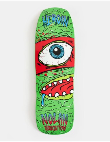 Heroin Nolan Shovel Nose Skateboard Deck - 10.1" Fin de série