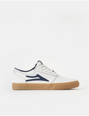 Lakai Griffin Skate Shoes - White/Gum Leather Vous souhaitez 