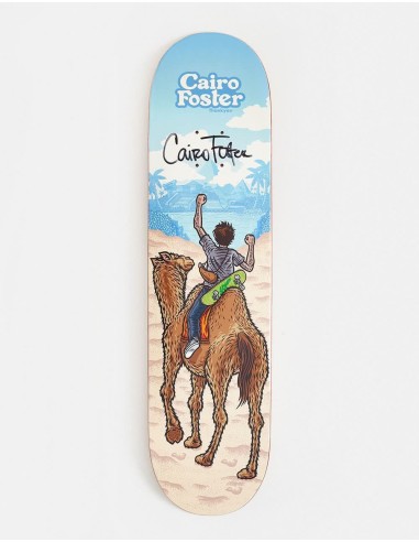 Thank You x Cairo Foster Mirage 'TWIN' Guest Skateboard Deck - 8" offre 