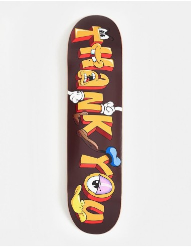 Thank You Tooned Skateboard Deck - 8" 50-70% off 