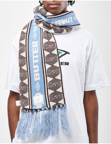 Butter Goods x Umbro Vert Scarf - Sky/Brown les ligaments