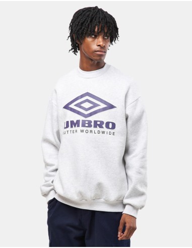 Butter Goods x Umbro Diamond Logo Crewneck - Ash paiement sécurisé