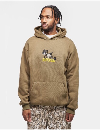 Butter Goods Unleash Pullover Hoodie - Army soldes