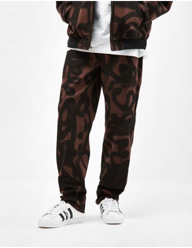 GX1000 Baggy Denim Pant - Sprayed Brown vente chaude votre 