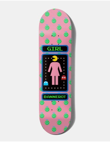 Girl x Pac-Man Bannerot G089 Skateboard Deck - 8.25" Découvrez la collection