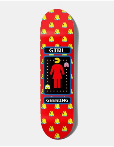 Girl x Pac-Man Geering G045 Skateboard Deck - 8" la chaussure