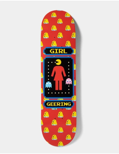 Girl x Pac-Man Geering G033 Skateboard Deck - 8.5" hantent personnes