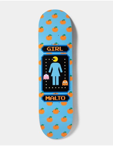 Girl x Pac-Man Malto G096 Skateboard Deck - 8.5" 2023