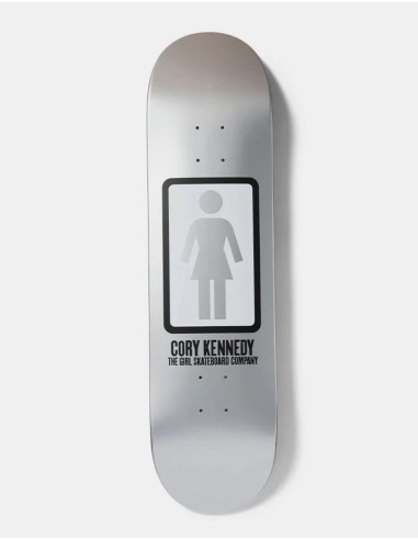 Girl Kennedy Black White G069 Skateboard Deck - 8.25" Venez acheter