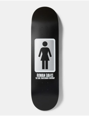 Girl Davis Black White G089 Skateboard Deck - 8.25" 2 - 3 jours ouvrés.