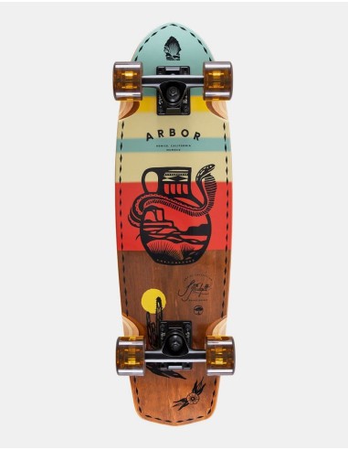 Arbor x Jess Mudget Pocket Rocket Cruiser Skateboard - 7.75" x 27" l'achat 