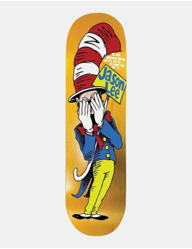 Prime Jason Lee Cat in The Hat Reissue Skateboard Deck Véritable concentré