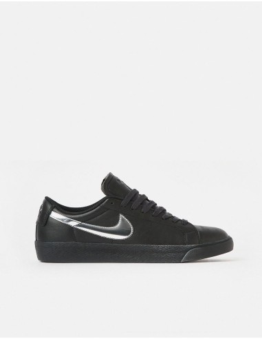 Nike SB 'Dancer' Zoom Blazer Low QS Skate Shoes - Black/Metallic Silver-Black meilleur choix