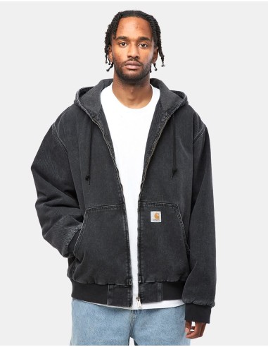 Carhartt WIP OG Active Jacket - Black (Stone Washed) votre