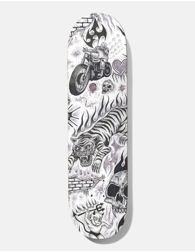 Baker Figgy Tryptic Skateboard Deck - 8.125" pas cheres