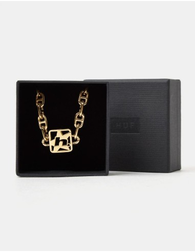 HUF H Star Bracelet - Gold des créatures d'habitude