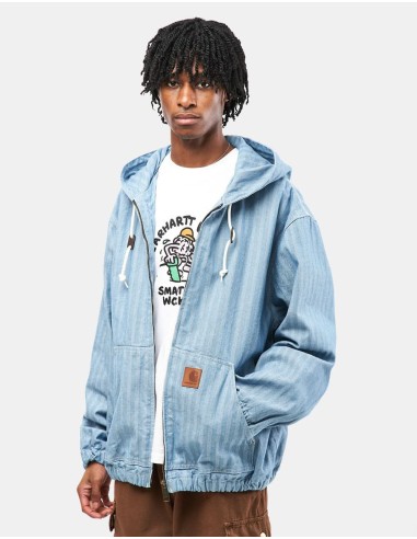 Carhartt WIP Mernard Jacket - Blue Rinsed Livraison rapide