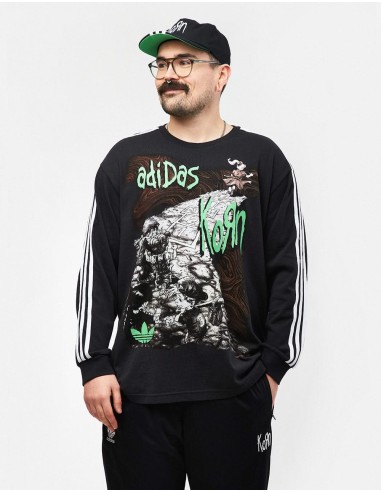 adidas x Korn Follow the Leader L/S T-Shirt - Black de France