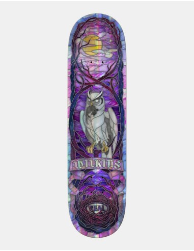 Real Wilkins Holo Cathedral Skateboard Deck - 8.5" le concept de la Pate a emporter 