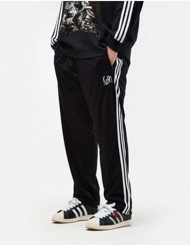 adidas x Korn Track Pant - Black/White brillant des détails fins