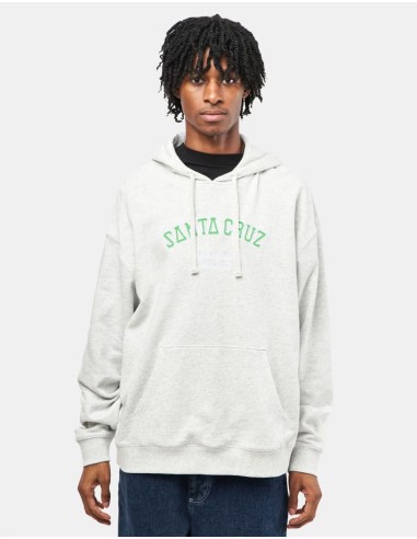 Santa Cruz Collegiate Strip Pullover Hoodie - Athletic Heather hantent personnes