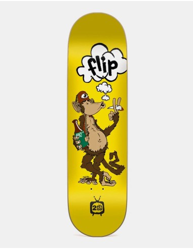 Flip Team Troubles Really Sorry 20th Anniversary Skateboard Deck - 8.4" ou a consommer sur place