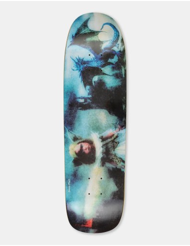 Polar Platt Dragon Land Skateboard Deck - P9 Shape 8.625" brillant des détails fins