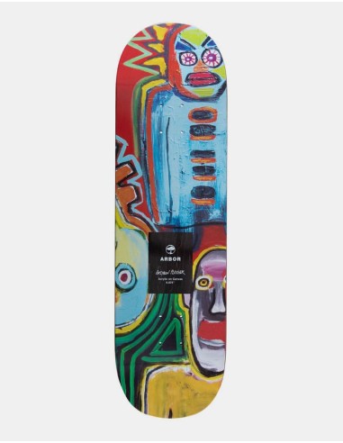 Arbor Gresyon Collage Skateboard Deck - 8.875" Economisez 