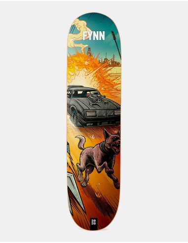 Plan B Fynn Supercharged 'Mad Max' Skateboard Deck - 8.25" votre