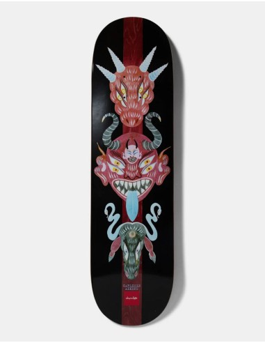 Chocolate Aikens Dog Perfume Mask G023 Skateboard Deck - 8.125" 2023