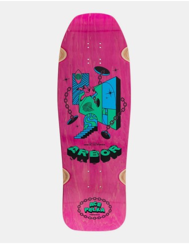 Arbor Ace Pelka Fibonacci Skateboard Deck - 10" 2 - 3 jours ouvrés.