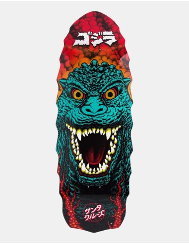 Santa Cruz x Godzilla Destroyer Skateboard Deck - 11" du meilleur 