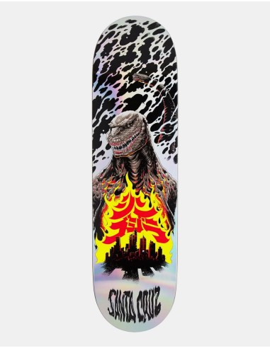 Santa Cruz x Godzilla Shin Knox Firepit Skateboard Deck - 8.5" pas cheres