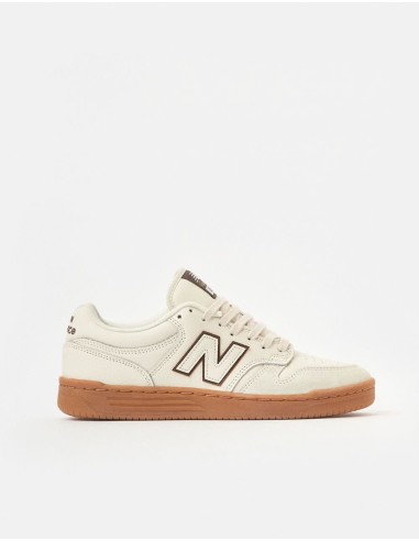 New Balance Numeric 480 Andrew Reynolds Skate Shoes - Sea Salt/Brown pas chere