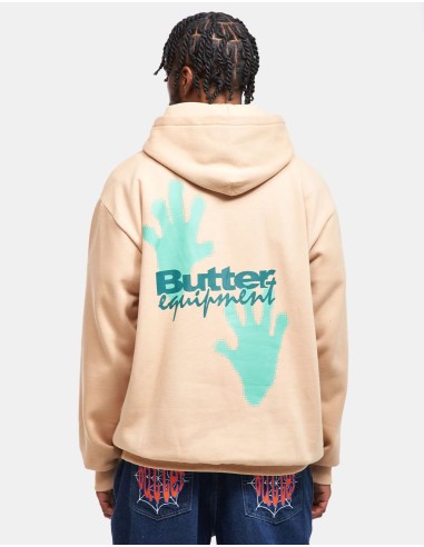 Butter Goods Amphibian Pullover Hoodie - Tan les muscles