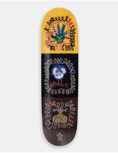 Pass Port x Molly Turner Faces Skateboard Deck - 8.38" solde