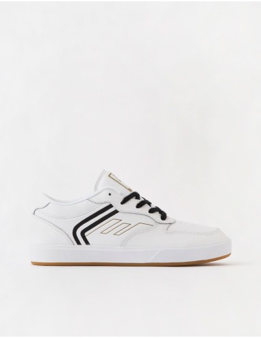 Emerica x This is Skateboarding KSL G6 Skate Shoes - White/Black les muscles